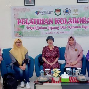 Multisectoral Collaboration Workshop for Future Sustainability: Japanese Embroidery and Traditional Karawo Ikat Gorontalo